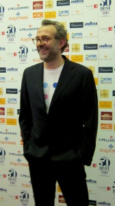Massimo Bottura, currently the world's No. 1. I took this photo at the World's 50 Best Awards in London in 2012.